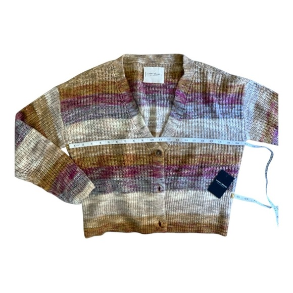 Lucky Brand V-Neck Ombre Button Front Cardigan Size Small - Picture 10 of 16